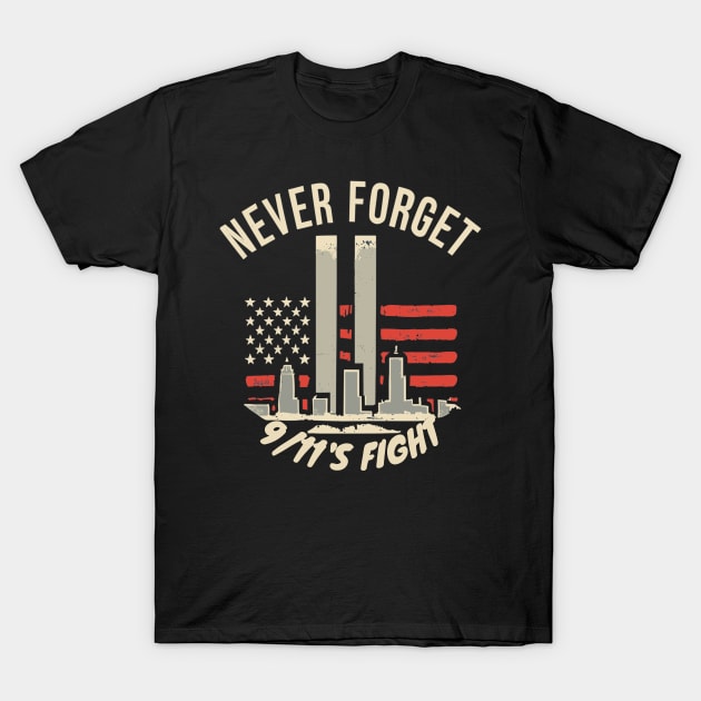 " Never forget" design T-Shirt by WEARWORLD